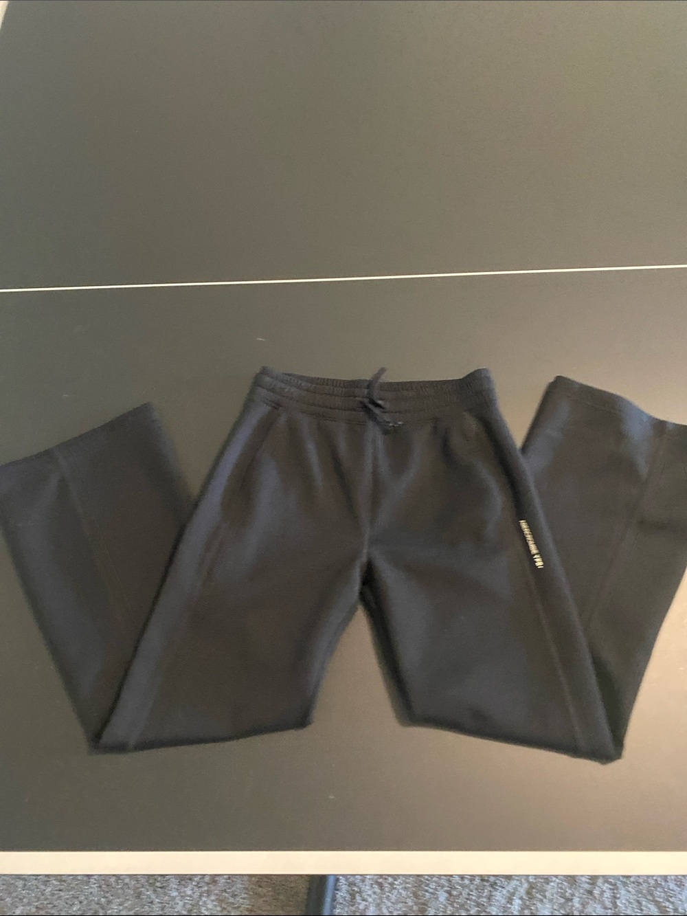 abercrombie kids Black Sweatpants with Drawstring